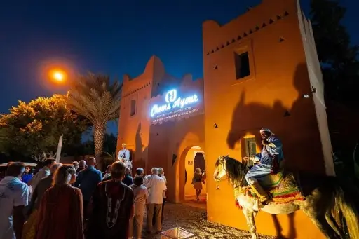 Dinner & Chems Ayour Evening with Fantazia and Moroccan Folk Arts